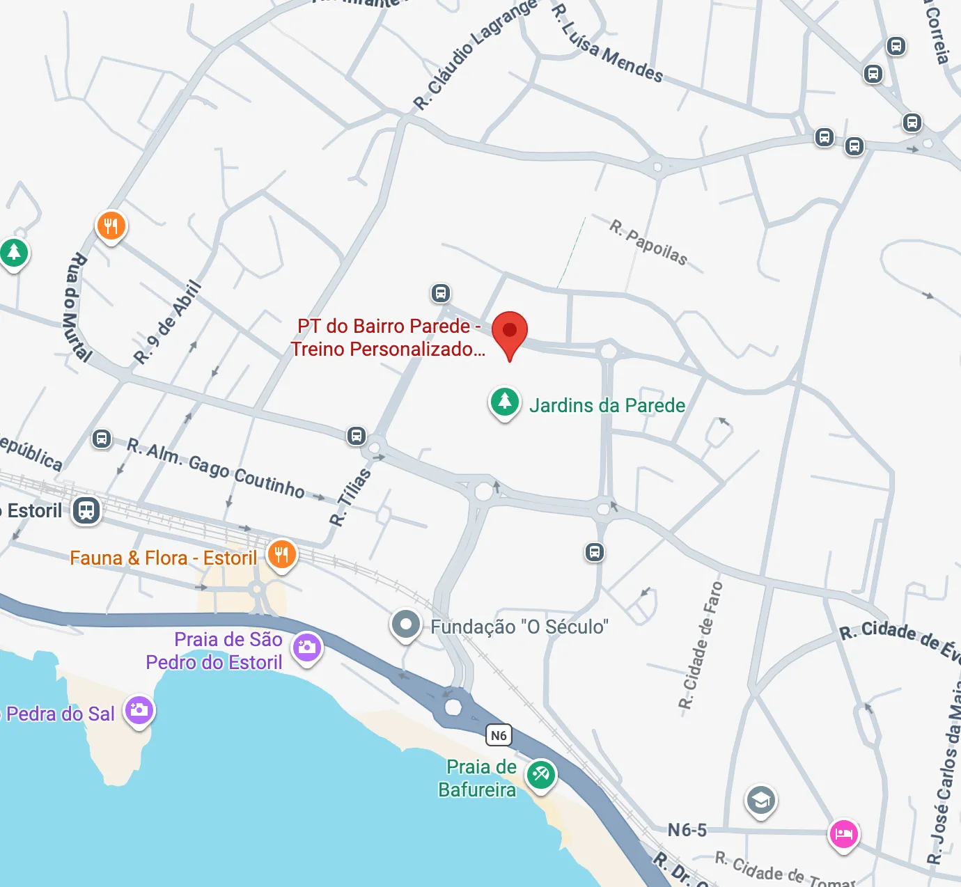 Como chegar ao estúdio Parede na Av. Plátanos 93 3B 5B - Parede
