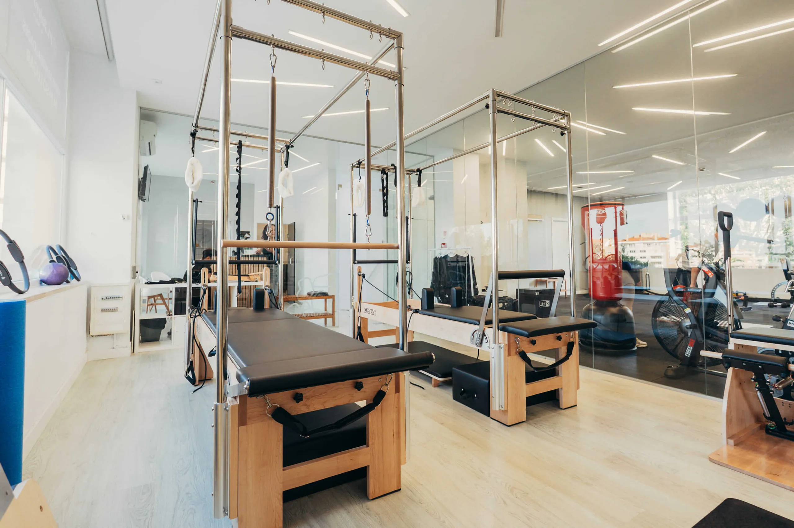 Pilates no estúdio PT do Bairro Parede